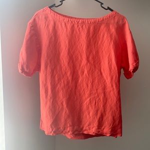 Bright Coral Blouse. a new day brand from Target.
